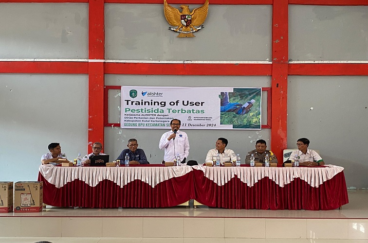 Dinas Pertanian dan Peternakan Kukar Gelar Pelatihan Pestisida